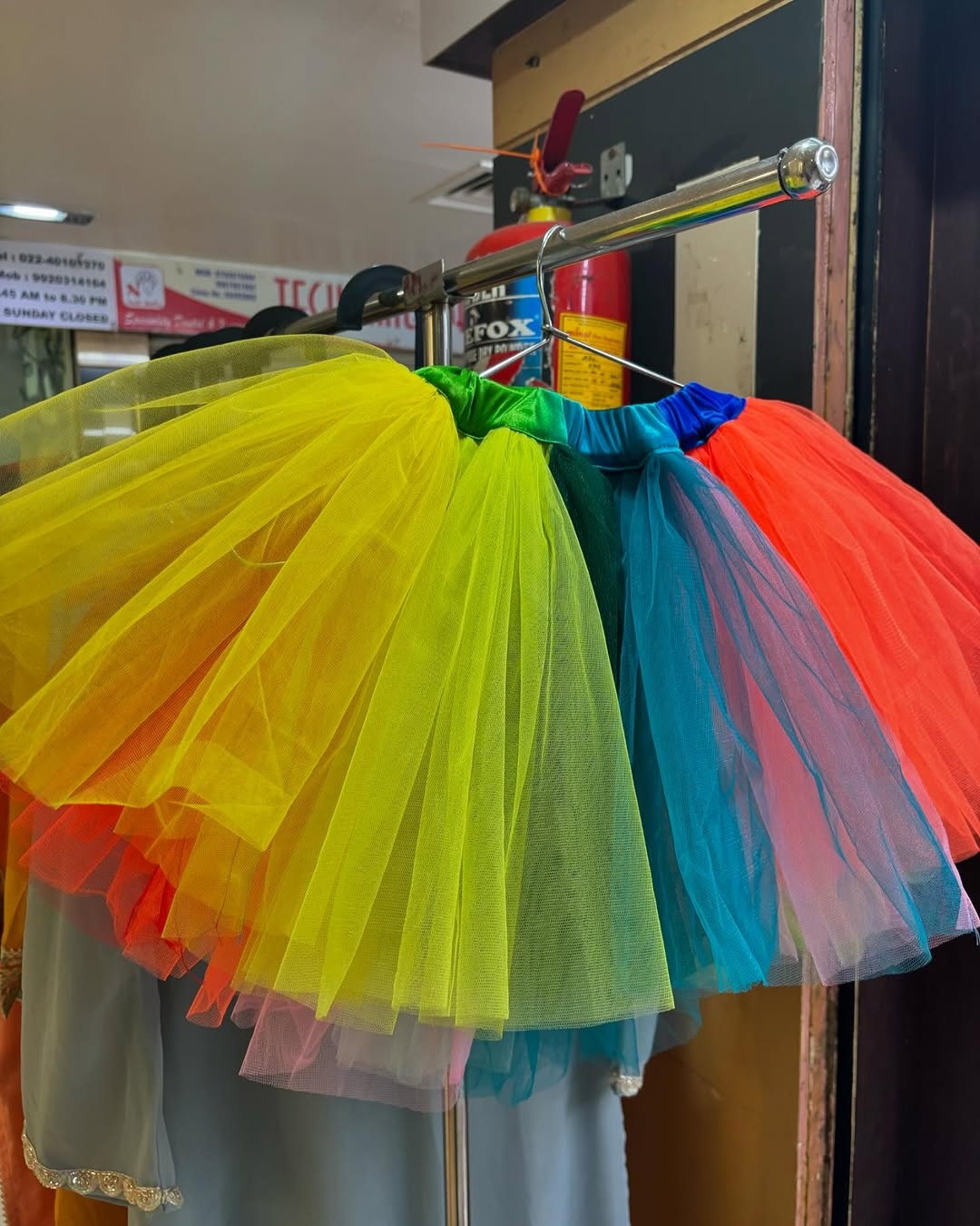 Coloured Tutus All Set For Forest